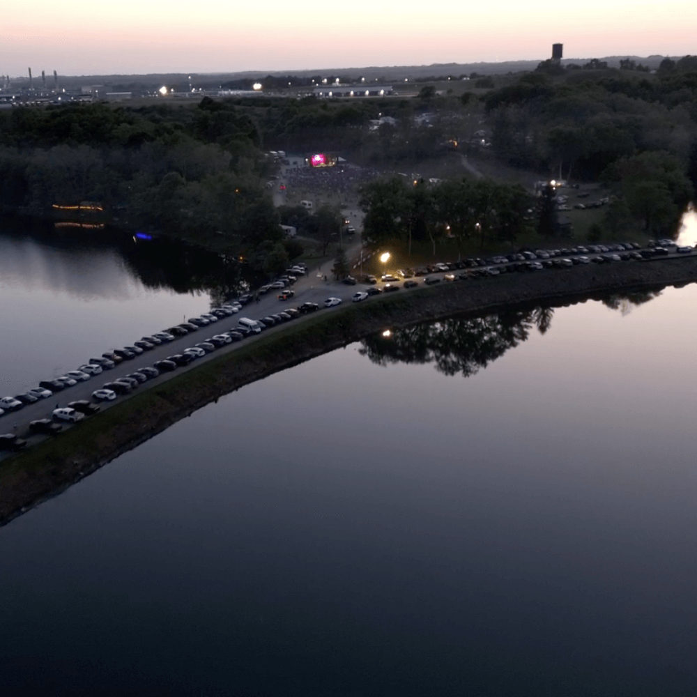 Mark at the Park aerial shot