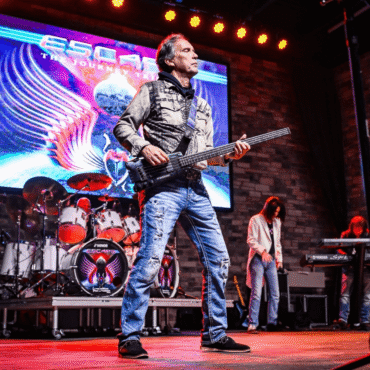 Escape band performing